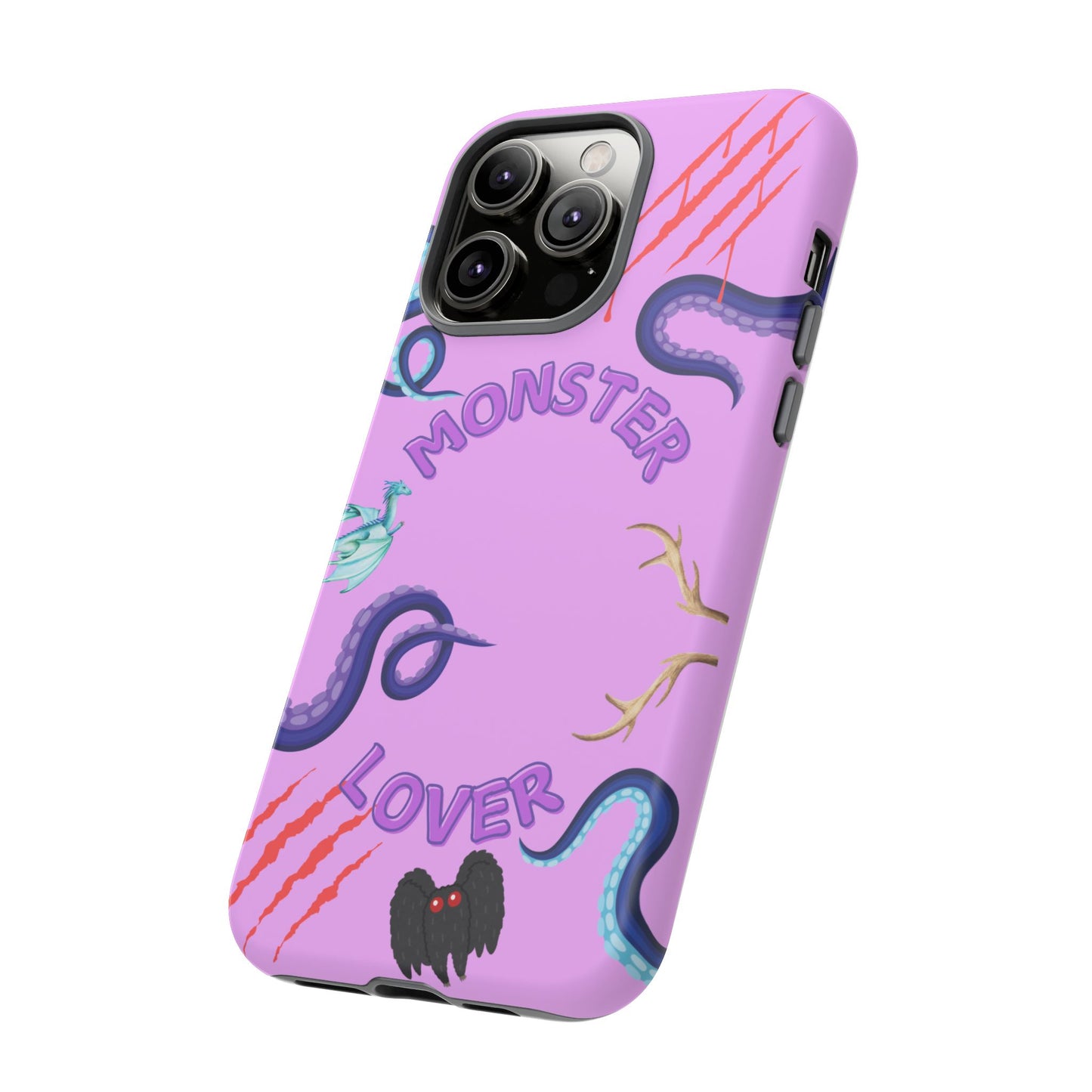 Monster Lover Purple Phone Case