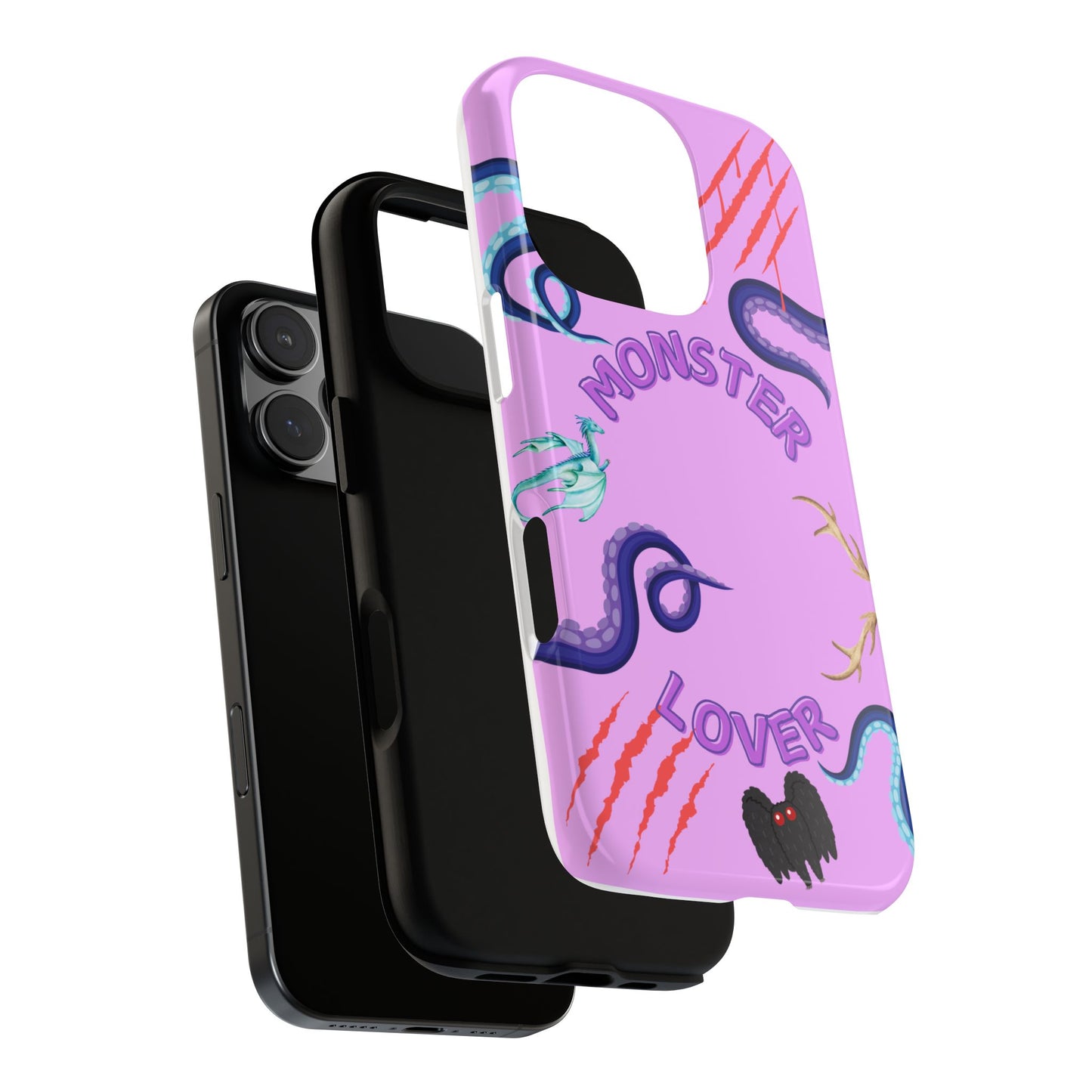 Monster Lover Purple Phone Case