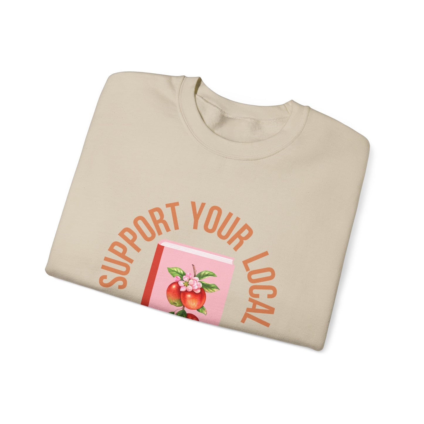 Support Your Local Reader AR Crewneck