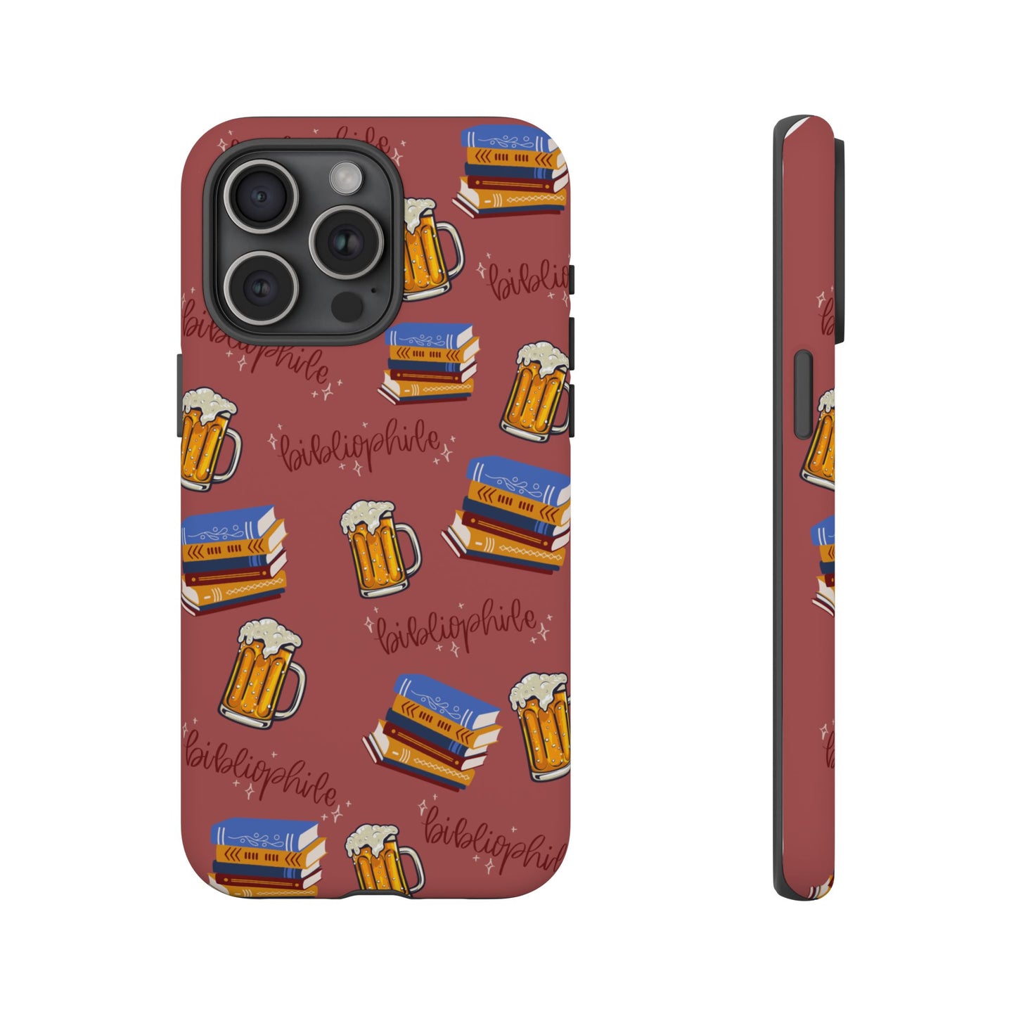 Bibliophile Beer Phone Case