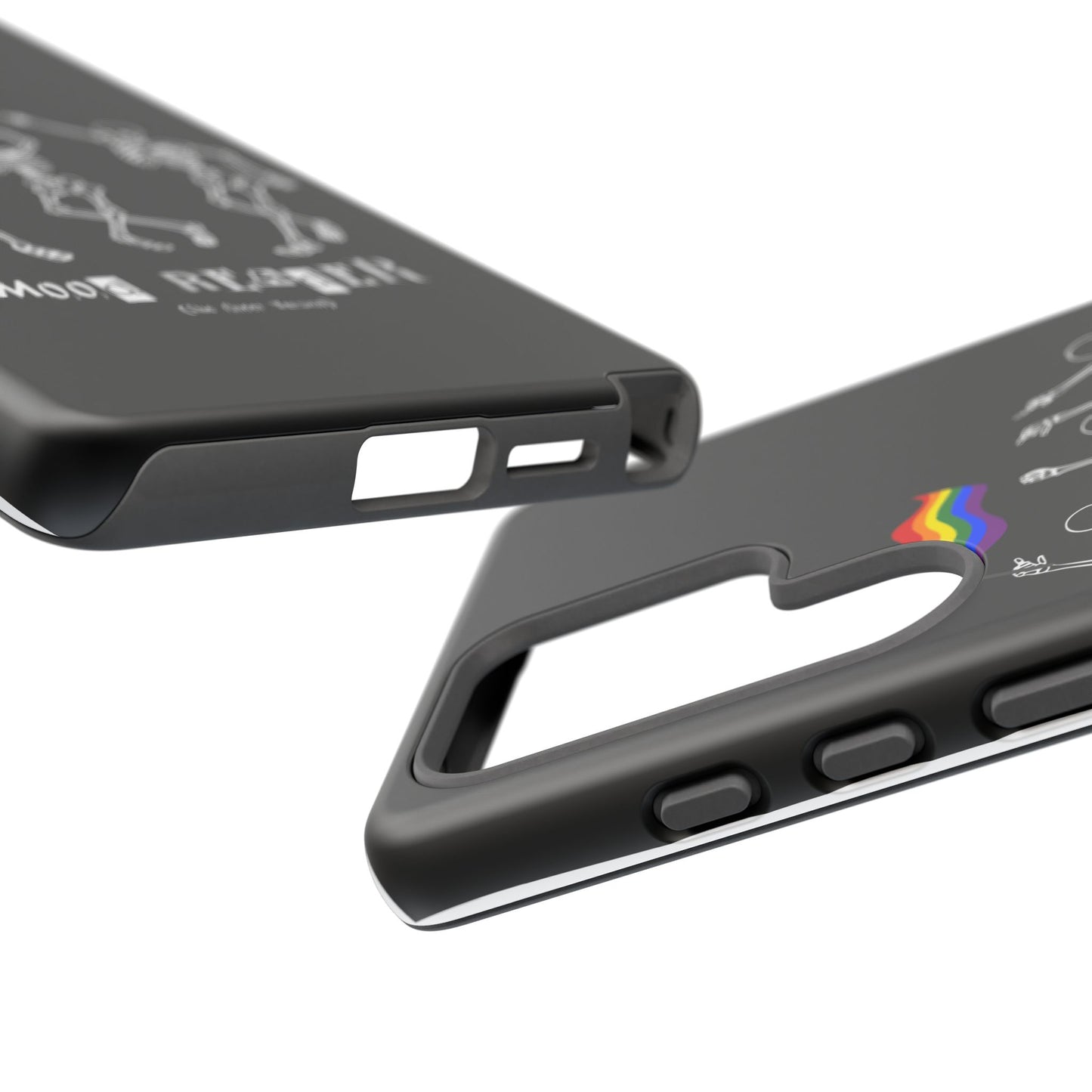 Mood Reader Skeletons Queer Phone Case