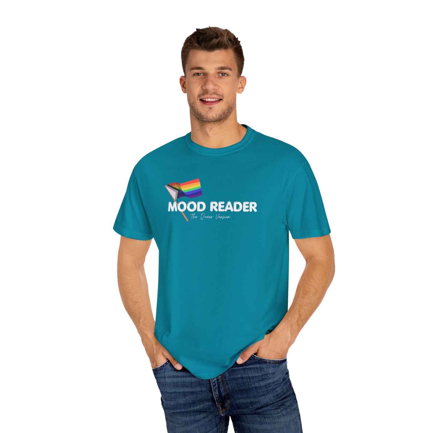 Mood Reader Queer Version Dark Tee