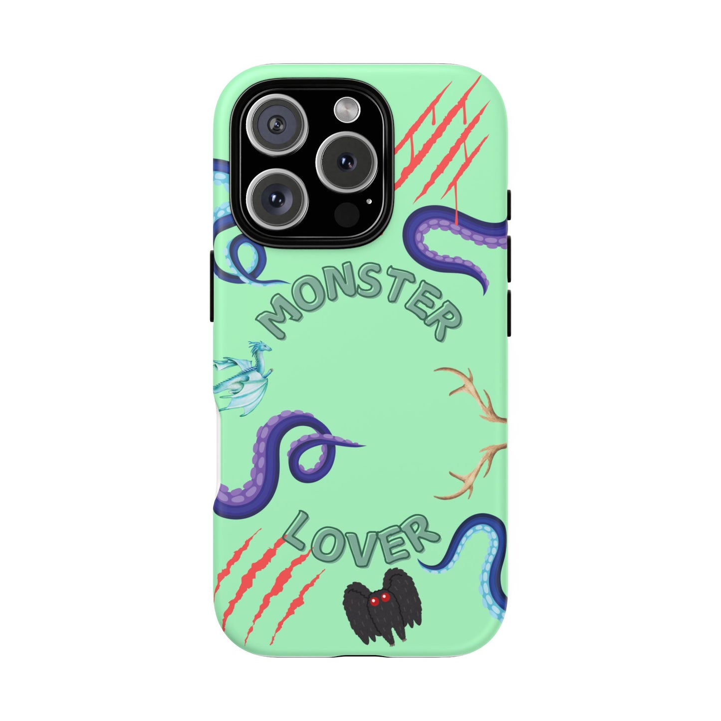 Monster Lover Mint Phone Case