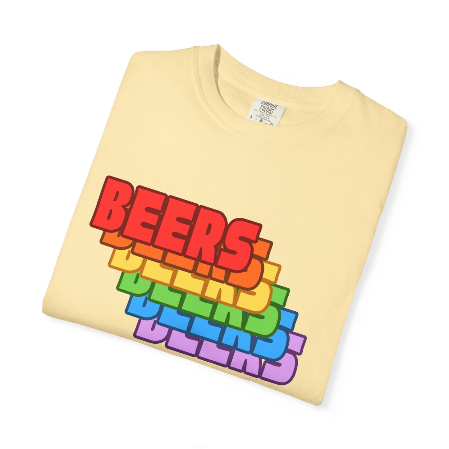 BEERS Rainbow Retro Tee