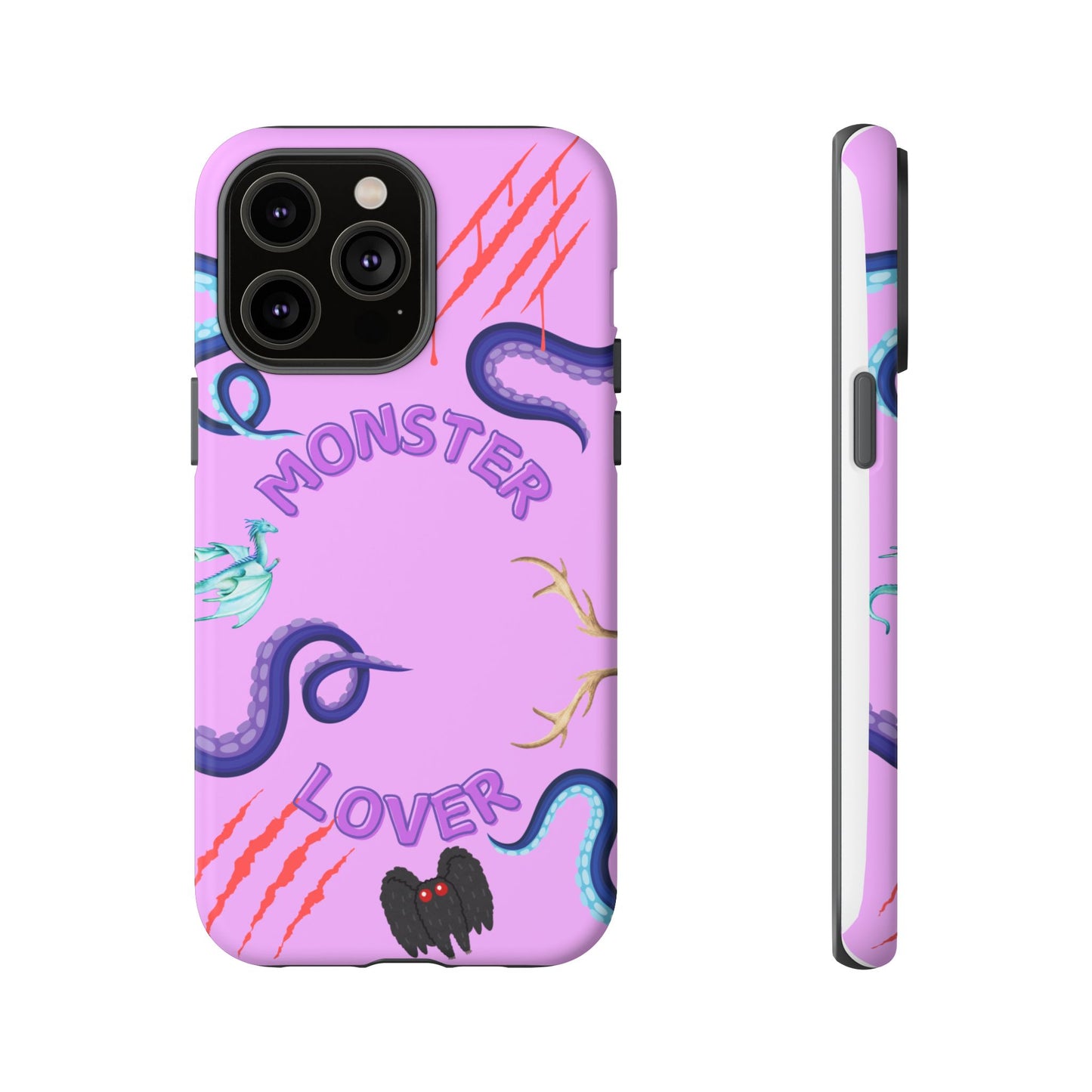 Monster Lover Purple Phone Case