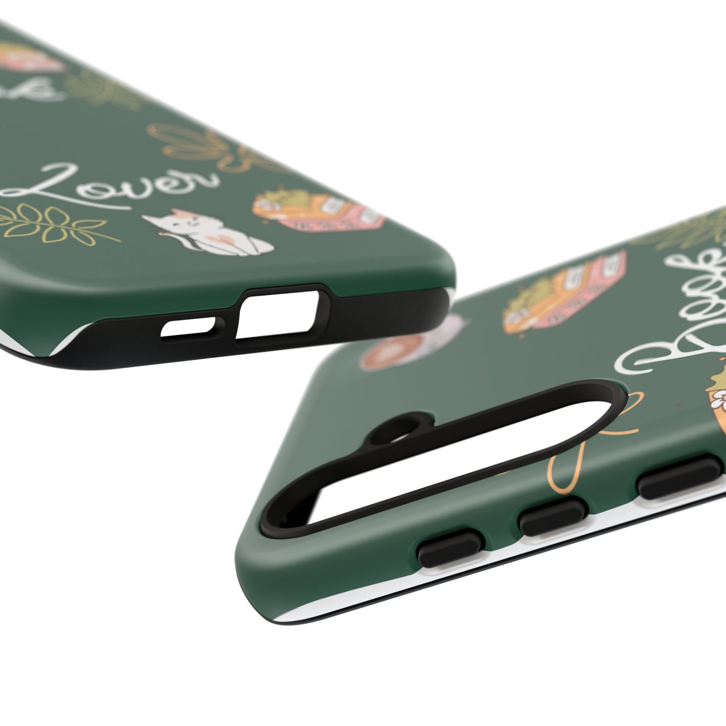 Book Lover Green Phone Case