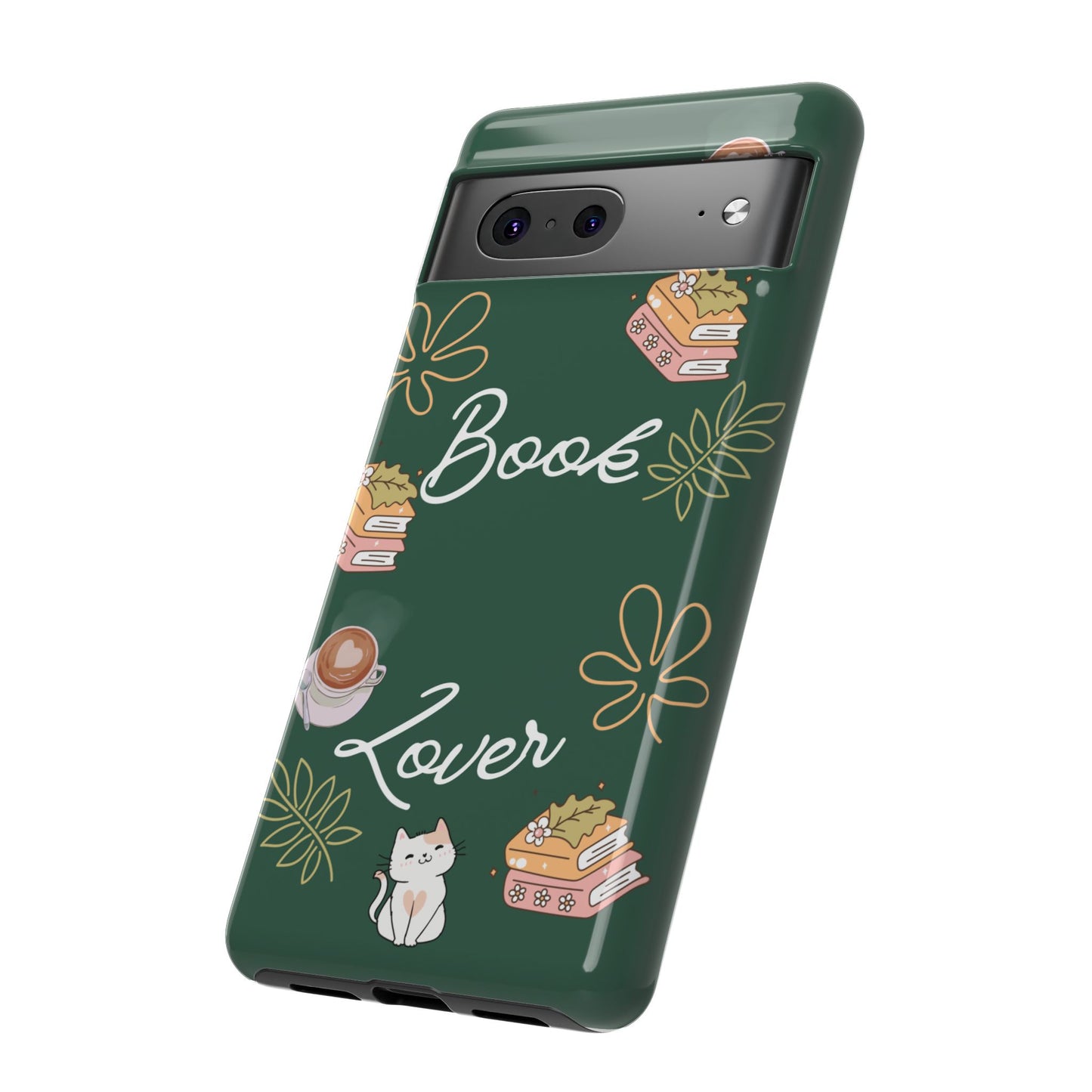 Book Lover Green Phone Case