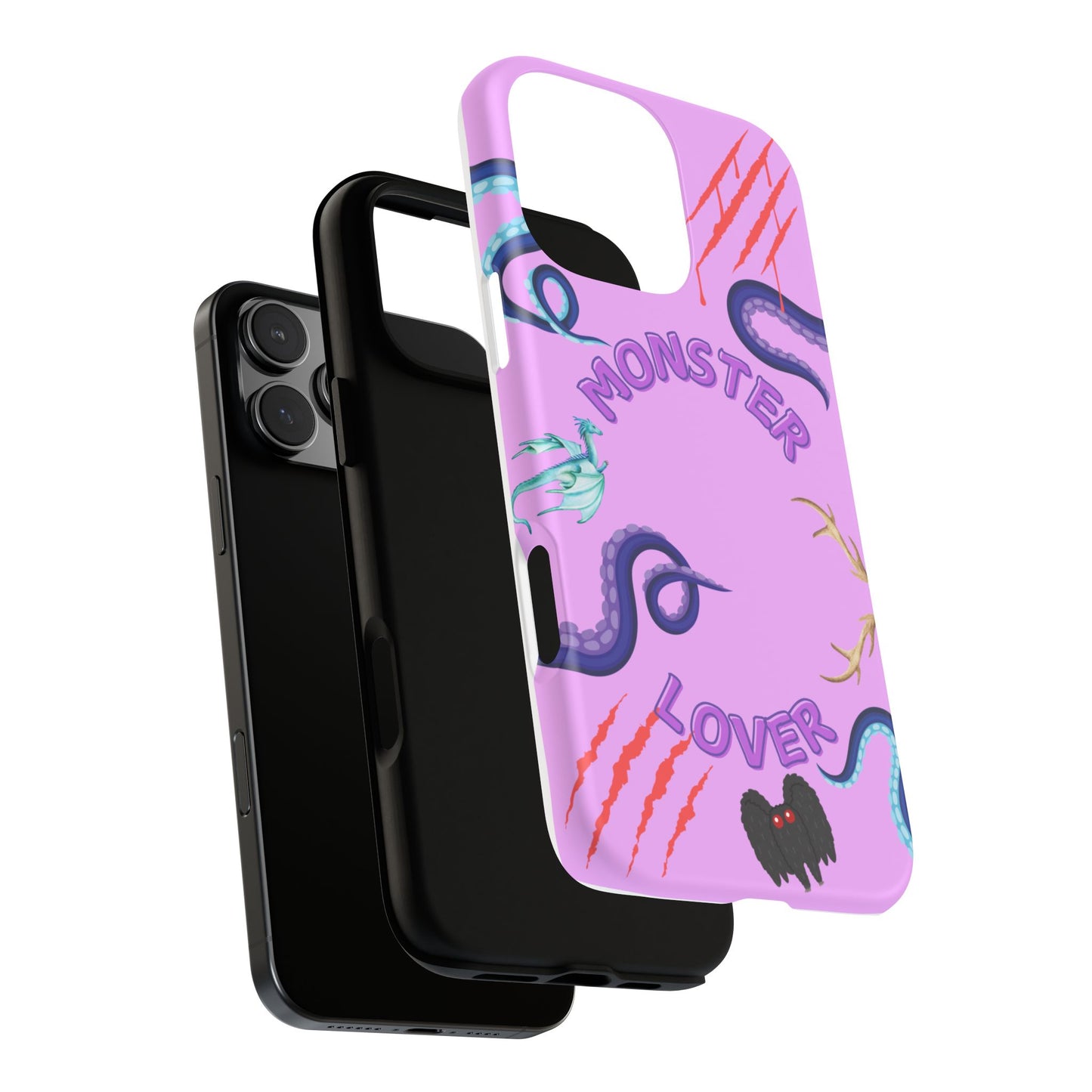 Monster Lover Purple Phone Case