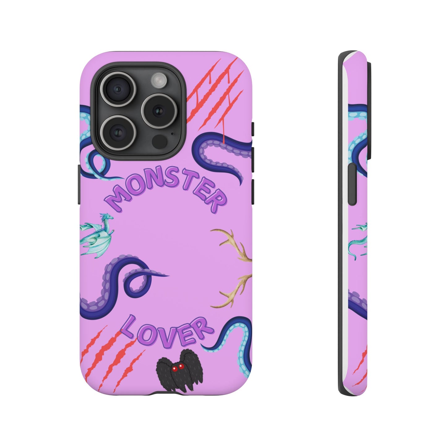 Monster Lover Purple Phone Case