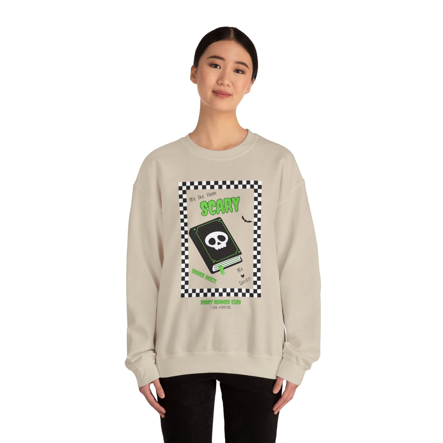 Scary Readers Club Ad Crewneck