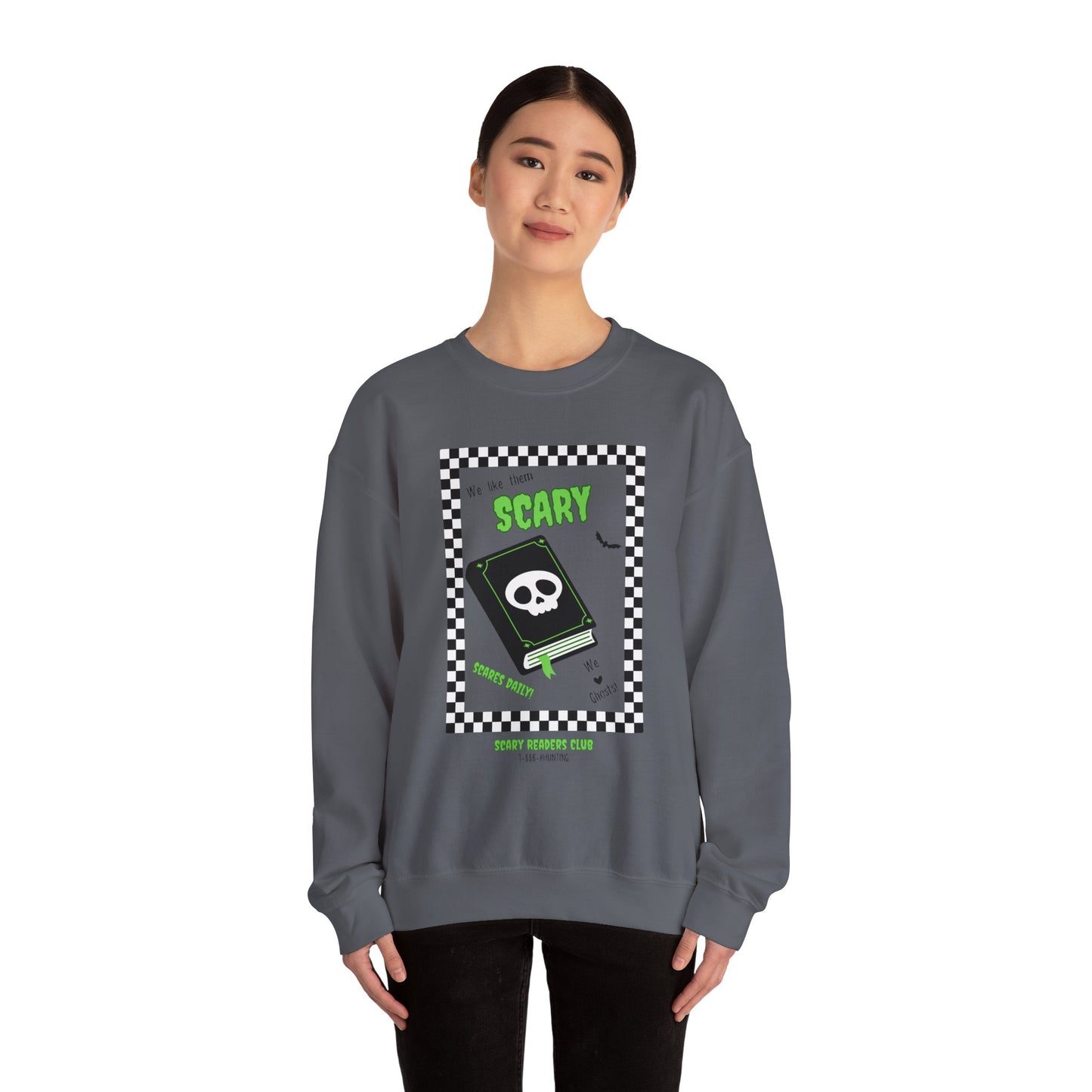 Scary Readers Club Ad Crewneck