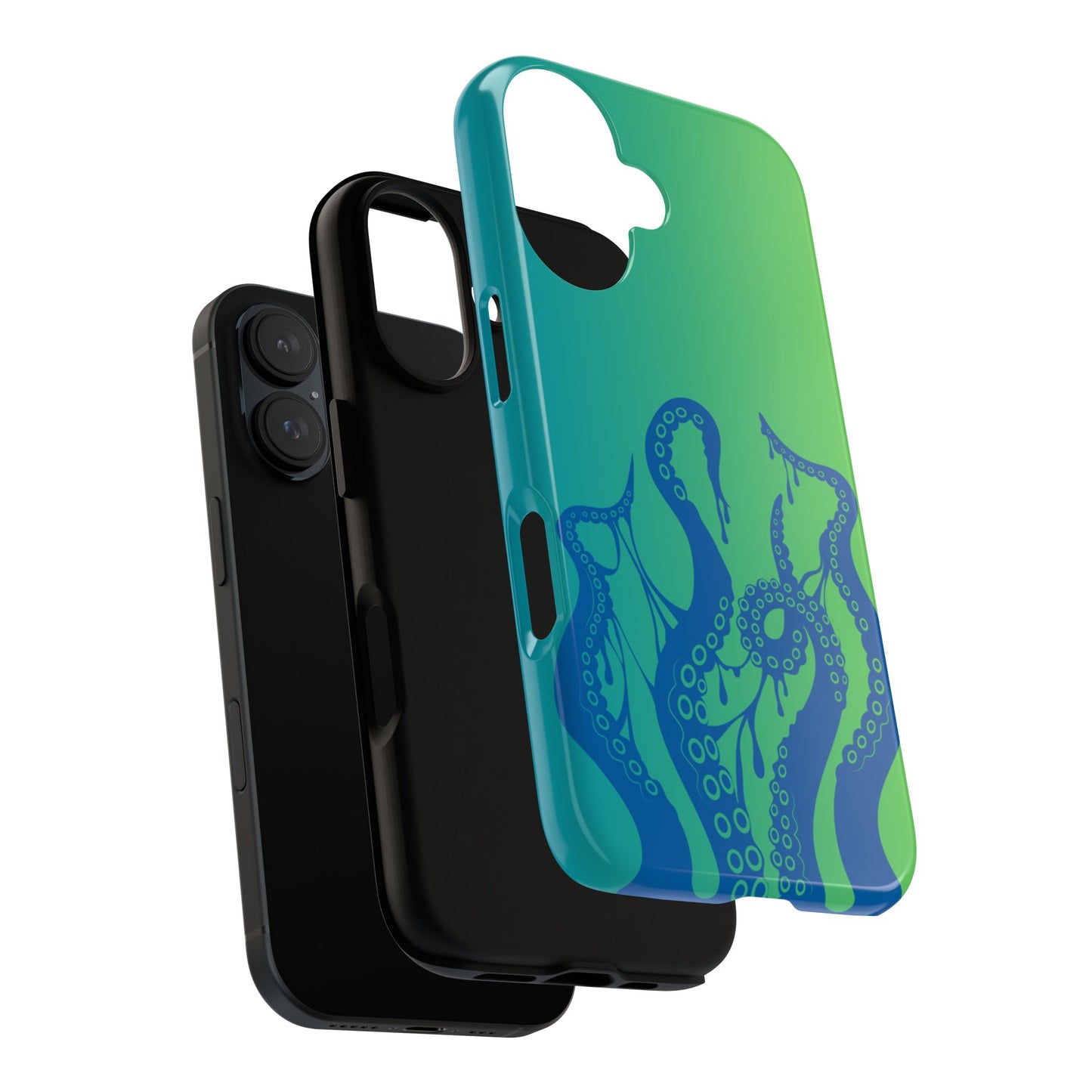 Blue Tentacle Phone Case