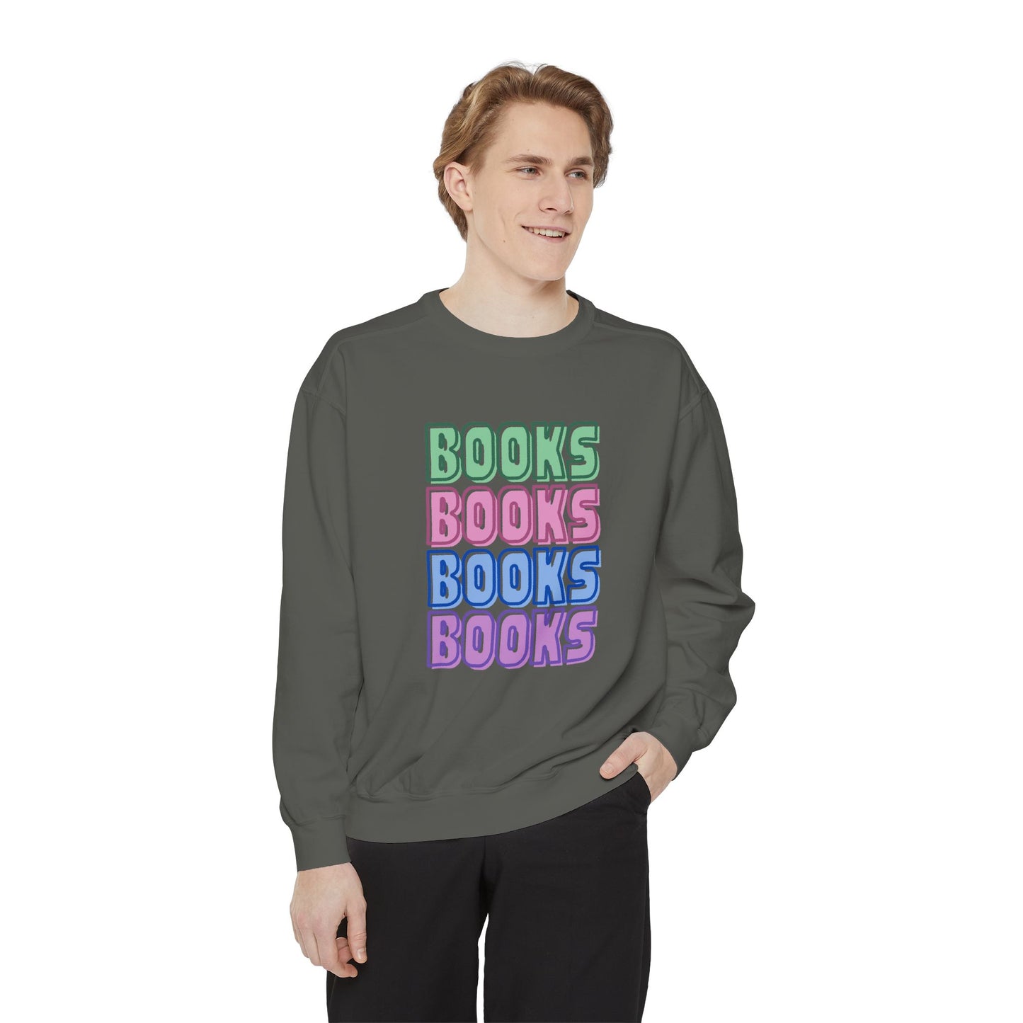 Books Stack Sweatshirt