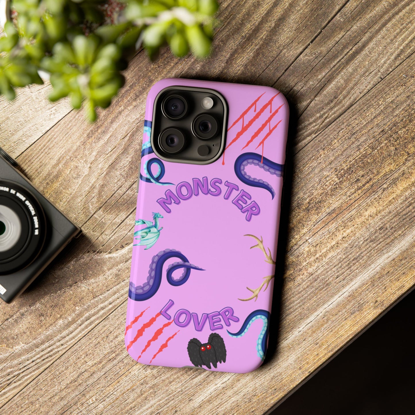 Monster Lover Purple Phone Case