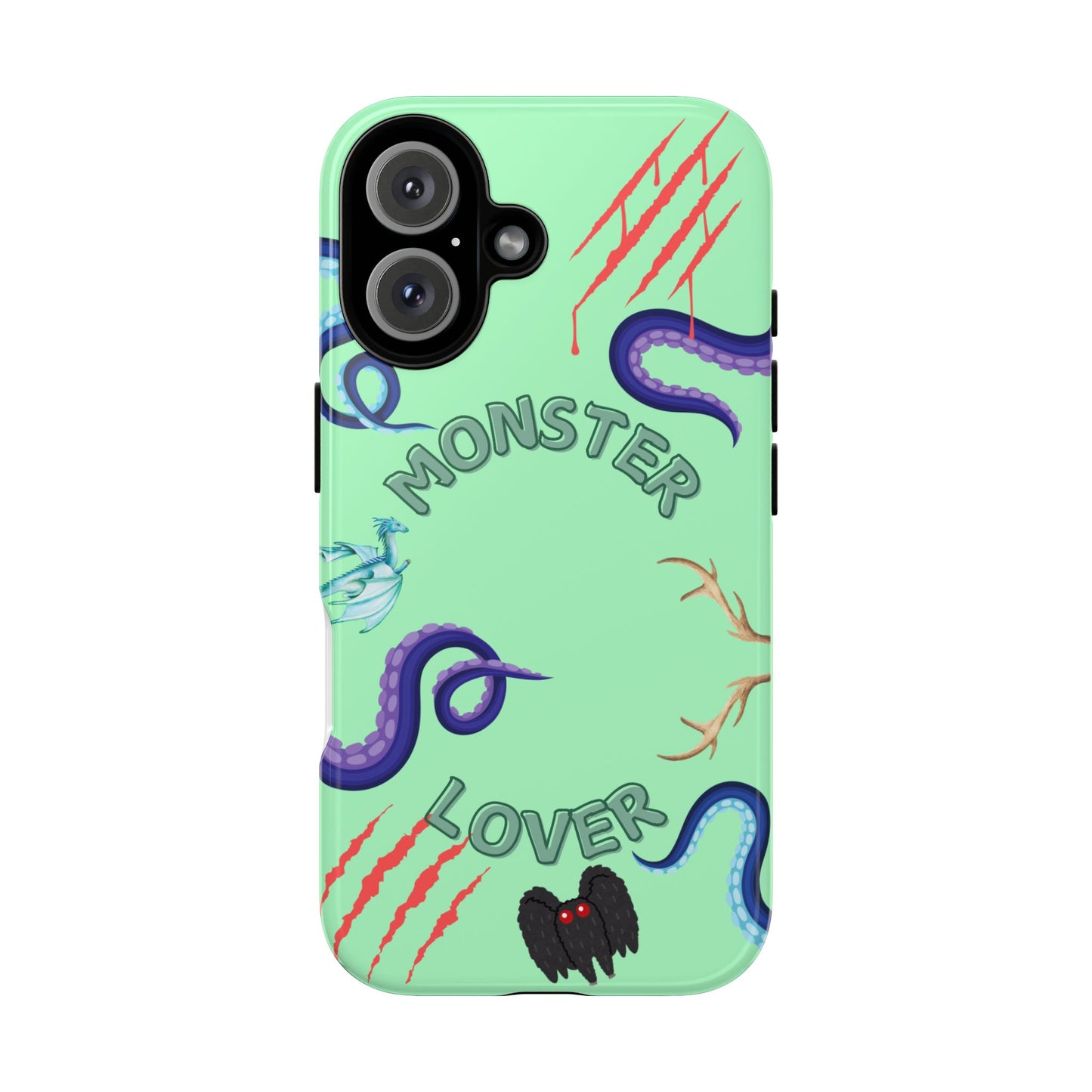 Monster Lover Mint Phone Case