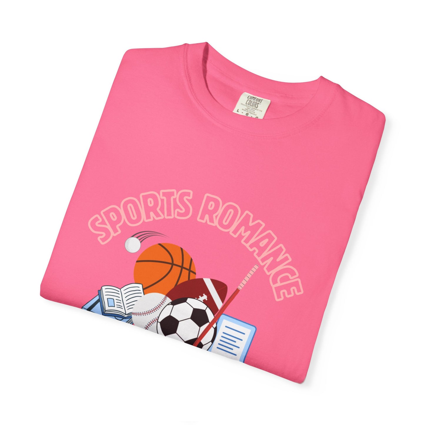 Pink Sports Romance Varsity Team Tee