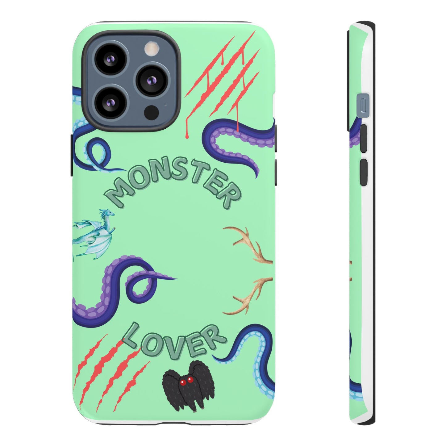Monster Lover Mint Phone Case