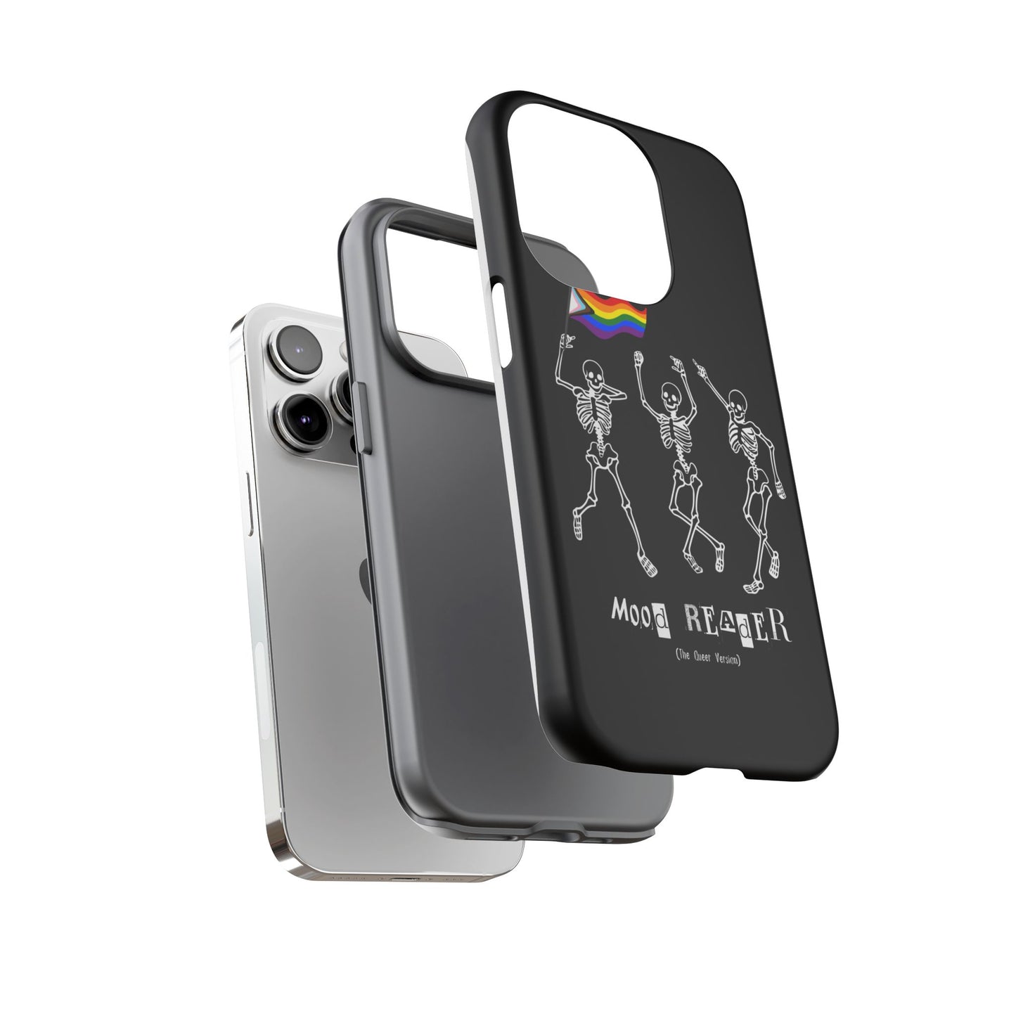 Mood Reader Skeletons Queer Phone Case