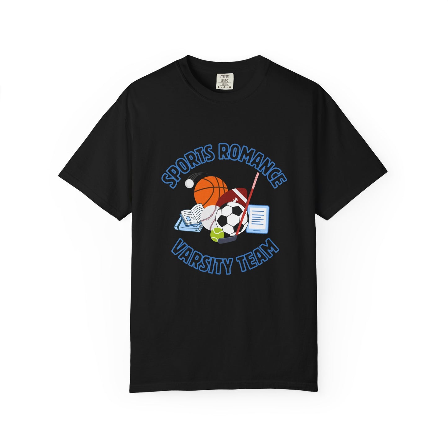 Blue Sports Romance Varsity Team Tee