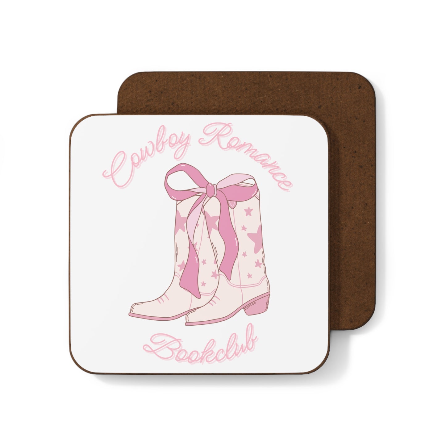 Cowboy Romance Bookclub Coaster