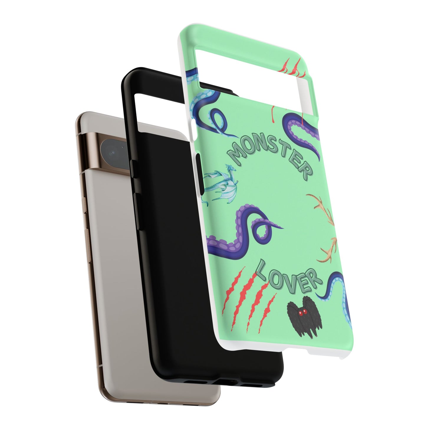 Monster Lover Mint Phone Case