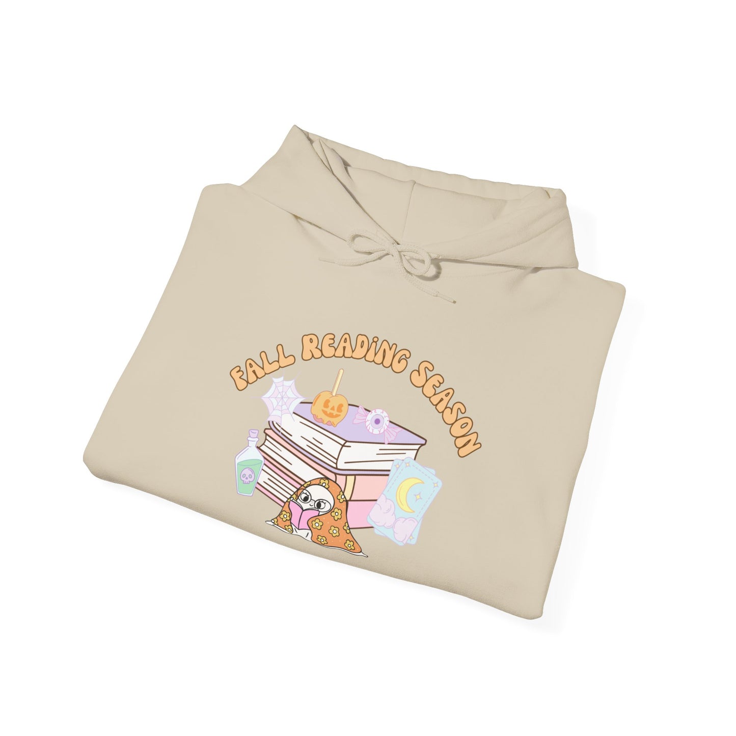 Fall Reading Season Pastel Hoodie