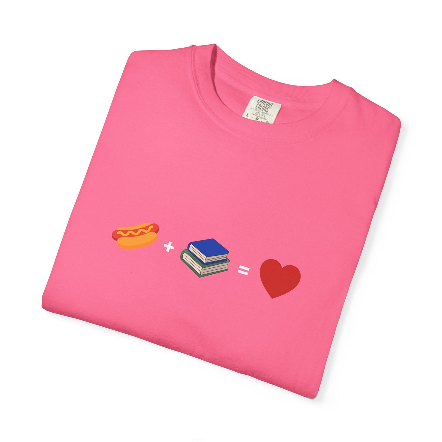 Bookish Hot Dog Tee