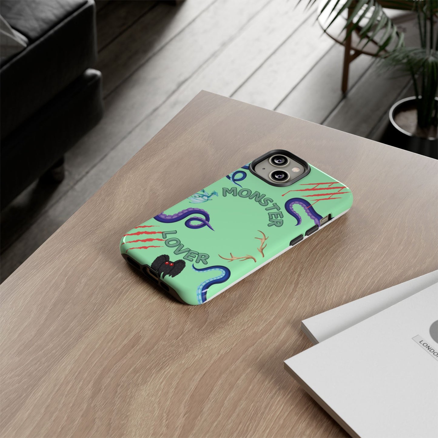 Monster Lover Mint Phone Case