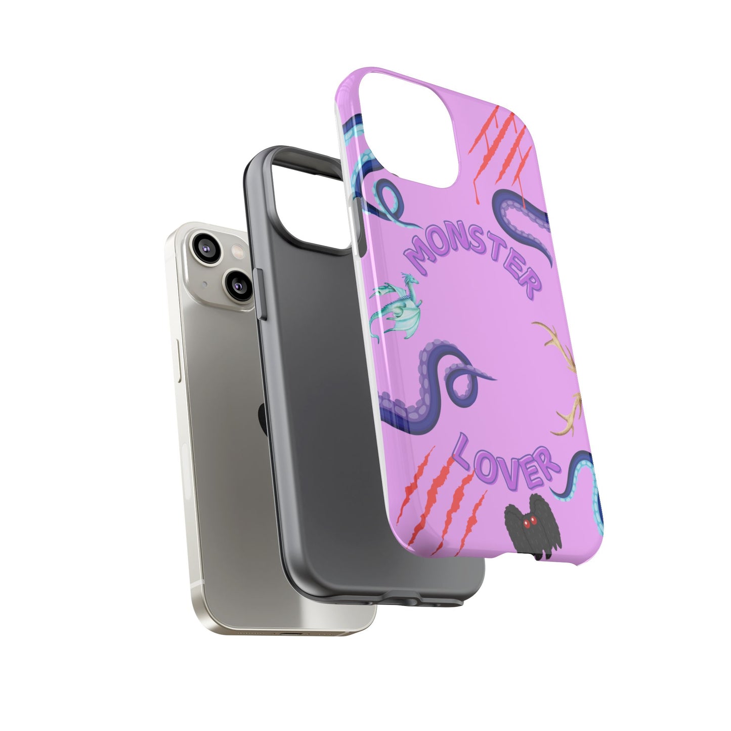 Monster Lover Purple Phone Case
