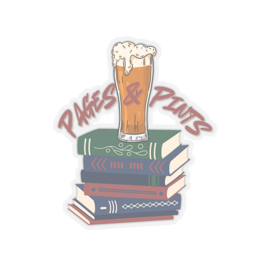 Pages & Pints Sticker