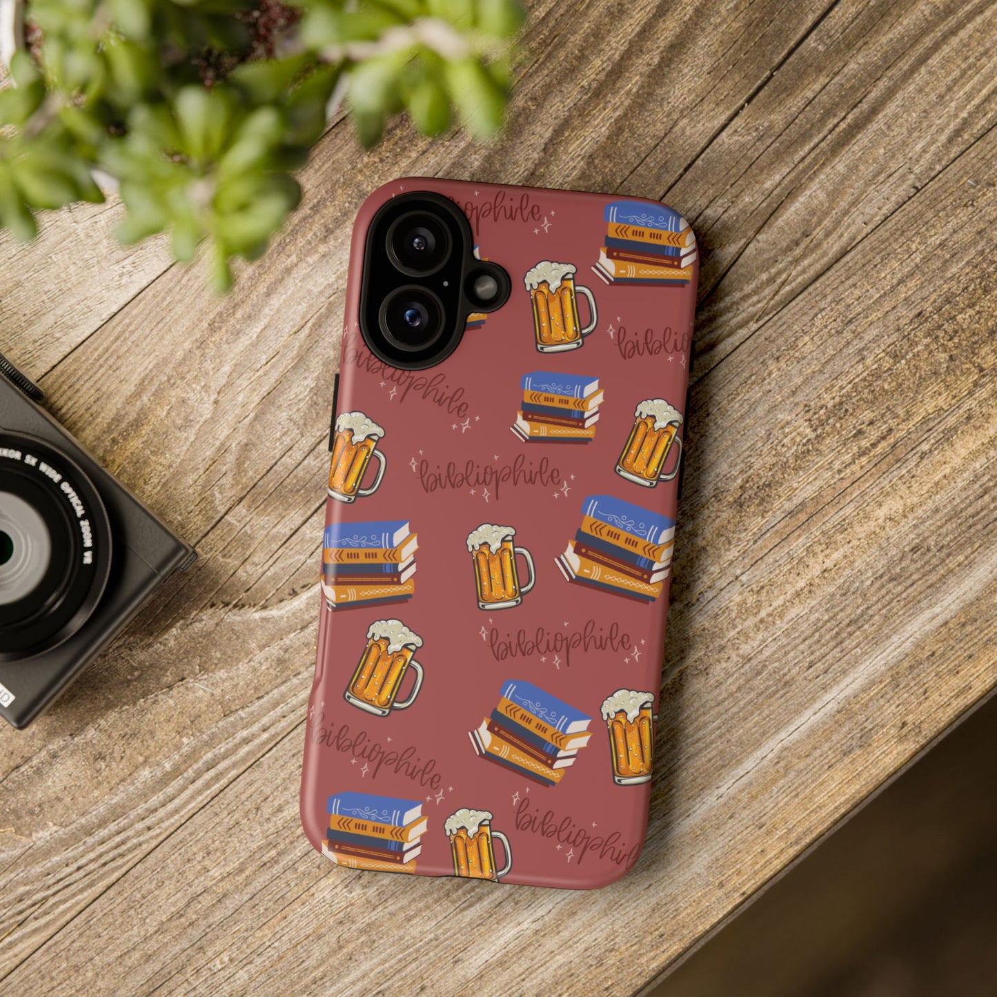 Bibliophile Beer Phone Case