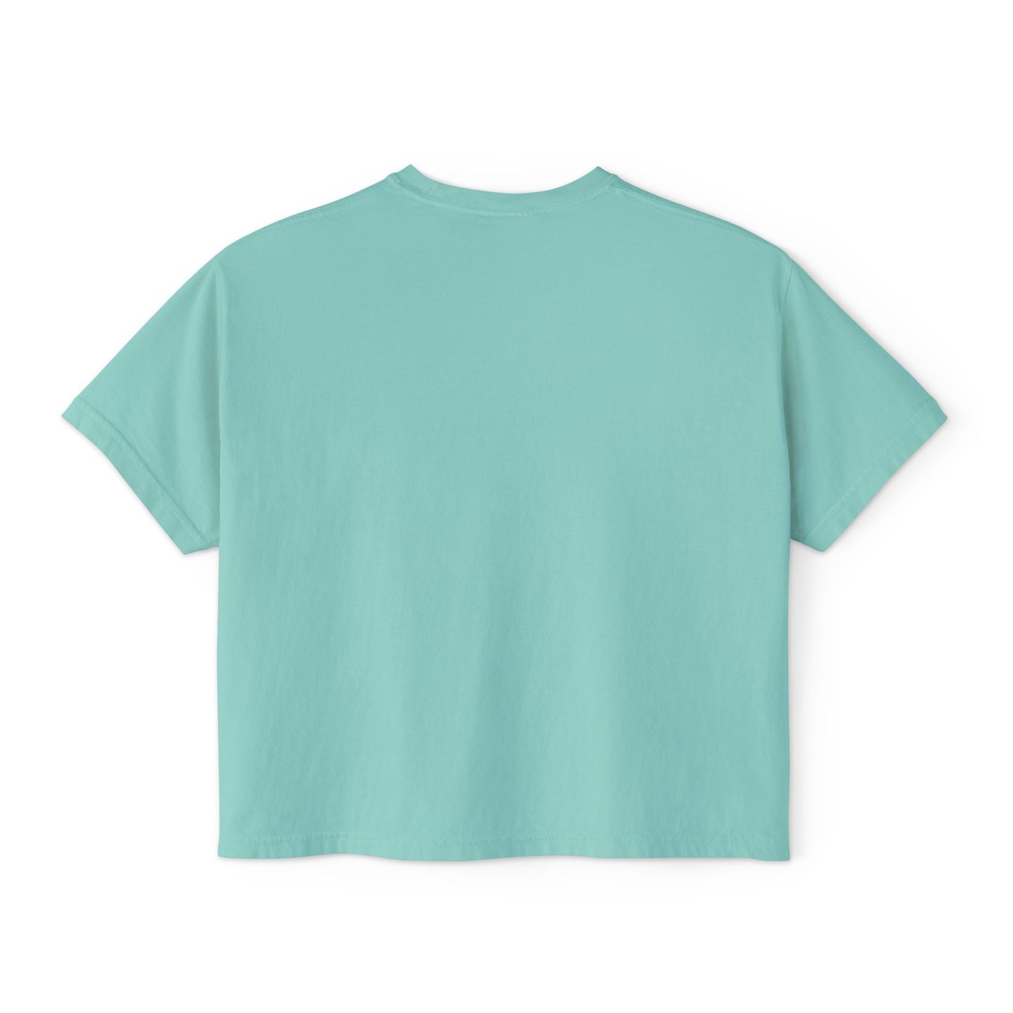 I Heart Soccer Boxy Crop Tee