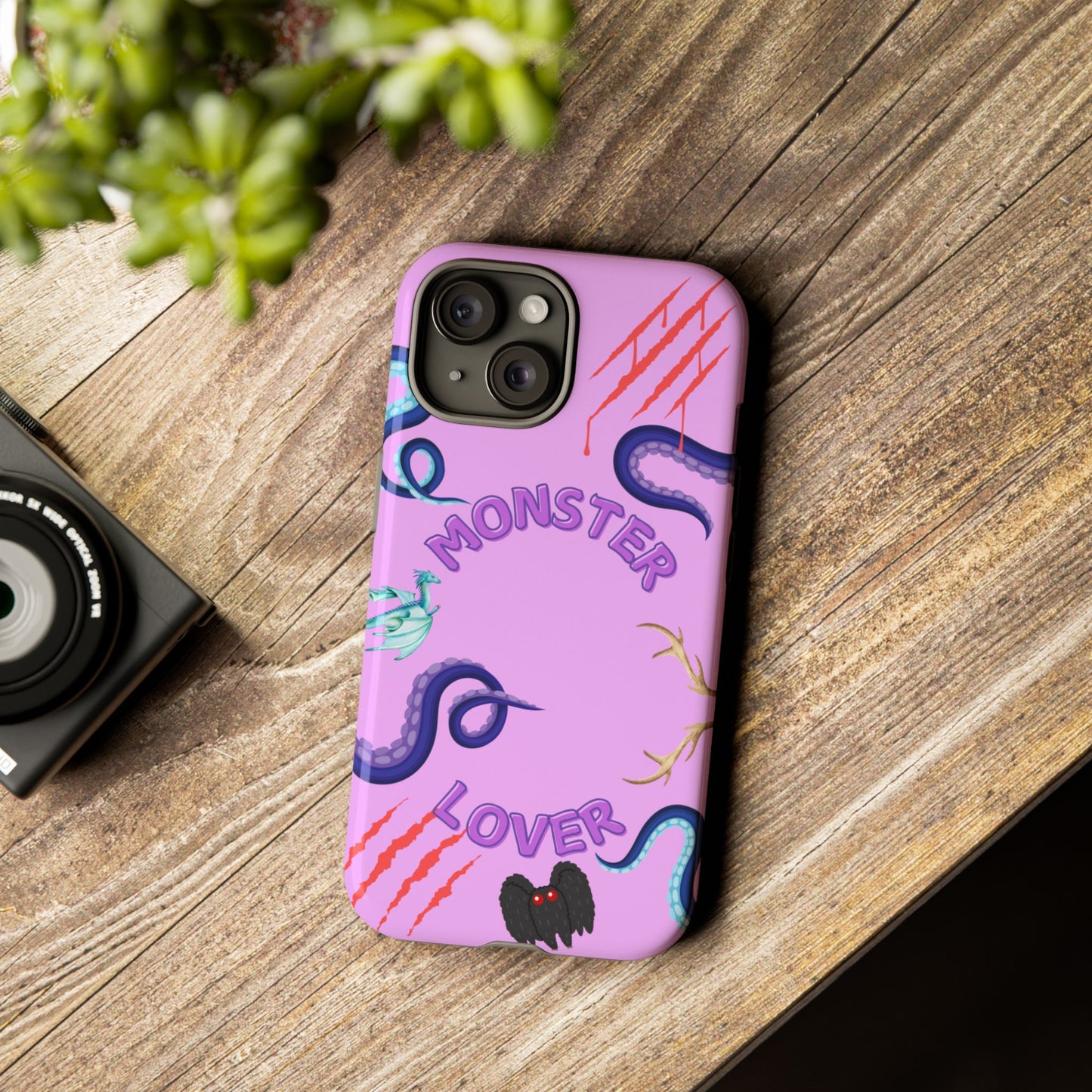 Monster Lover Purple Phone Case