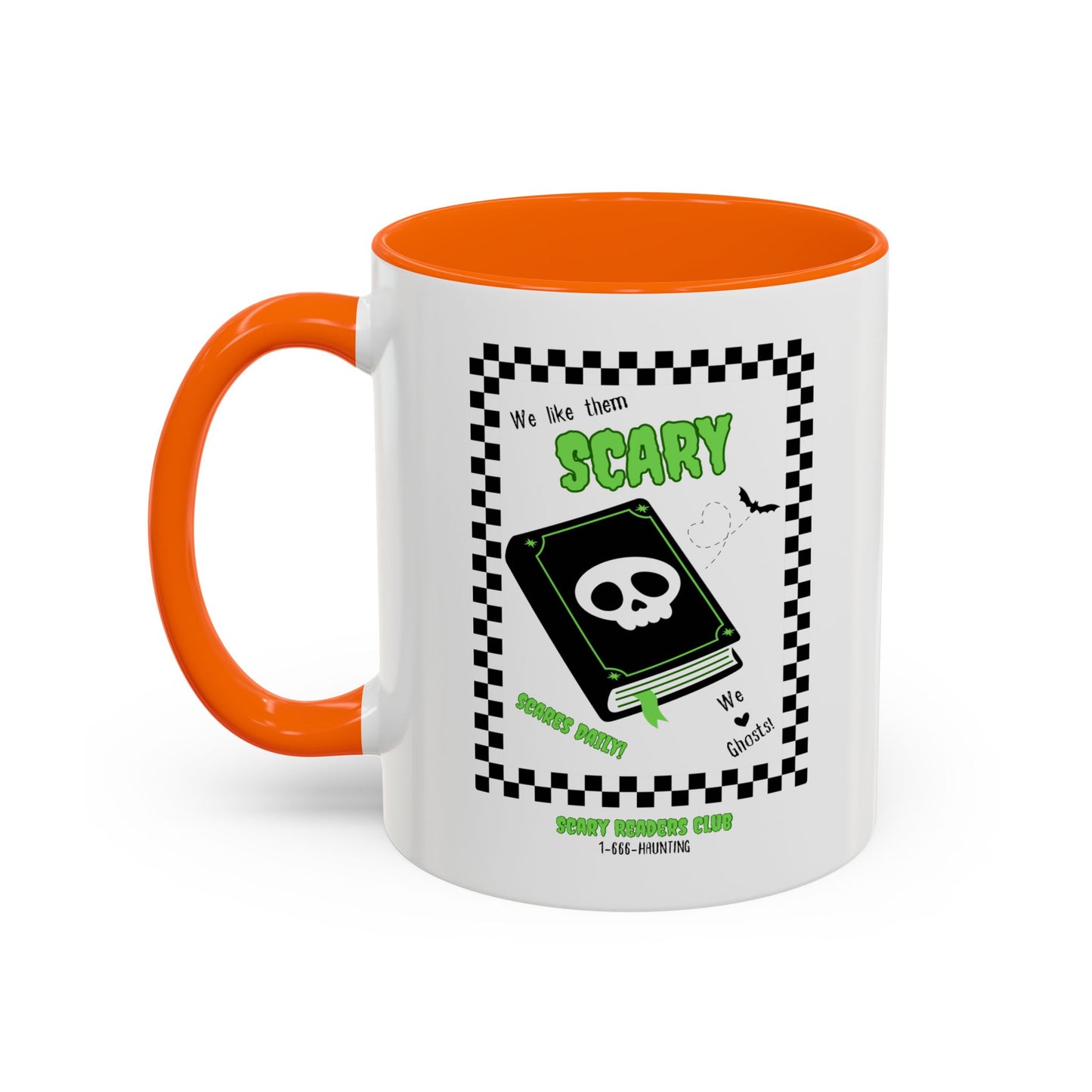 Scary Readers Club Ad Mug