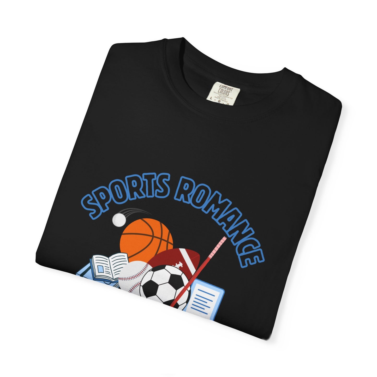 Blue Sports Romance Varsity Team Tee