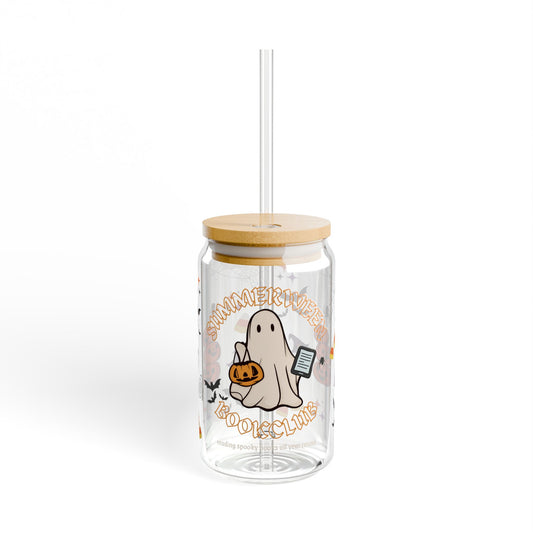 Summerween Bookclub Sipper Glass 16oz