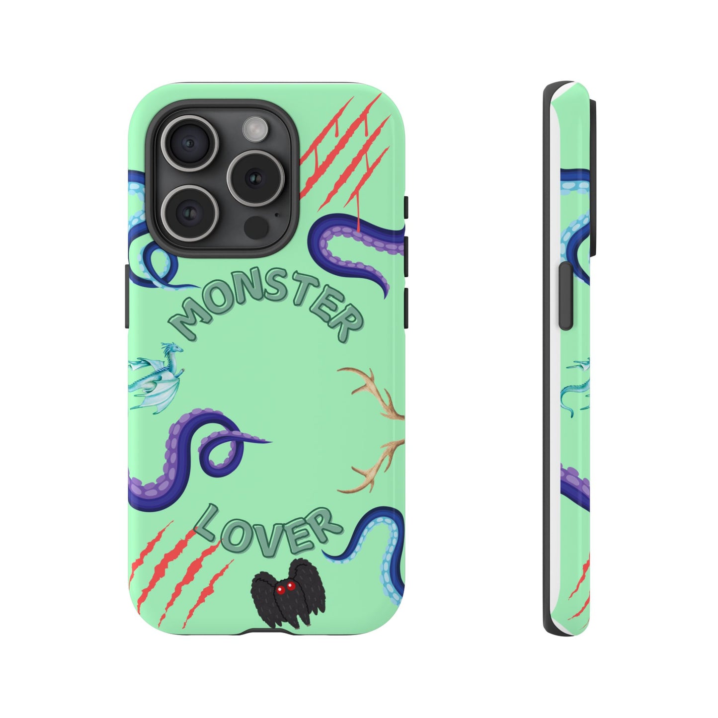 Monster Lover Mint Phone Case