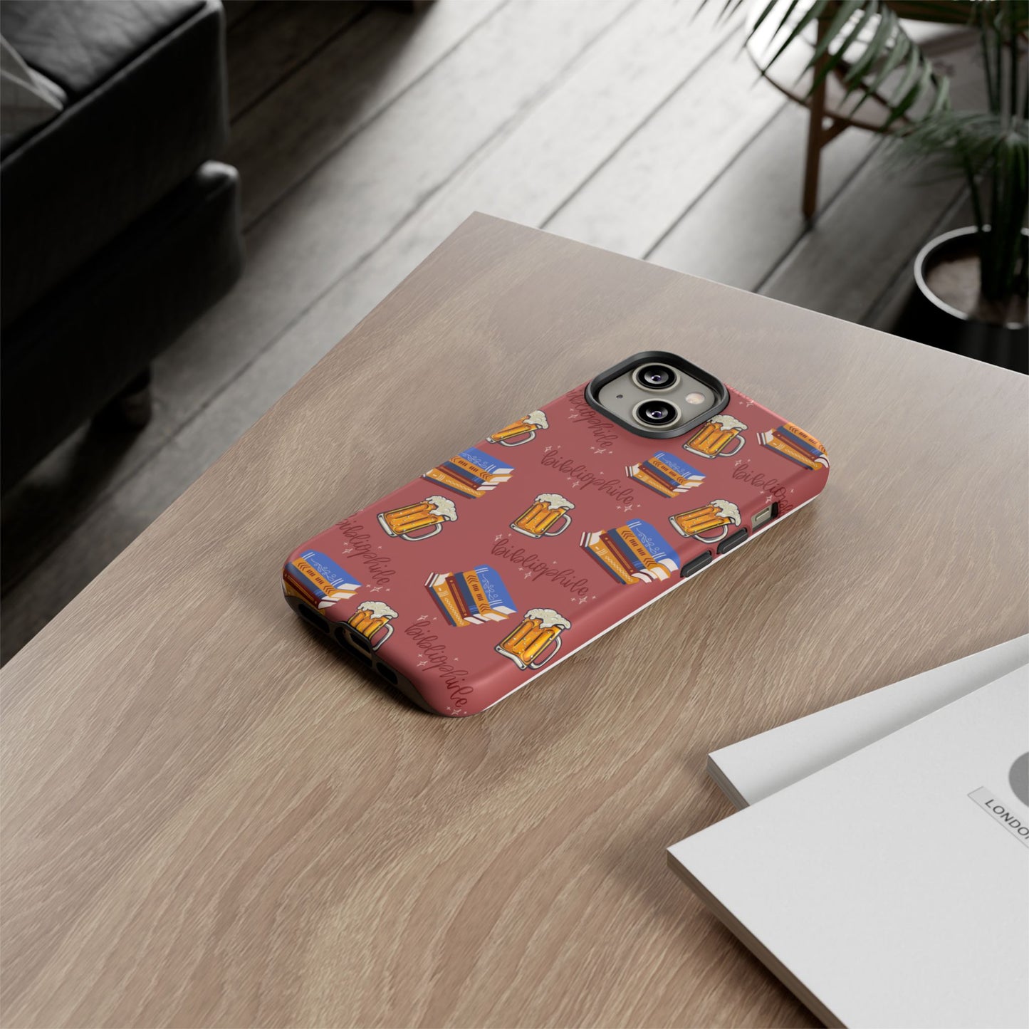 Bibliophile Beer Phone Case