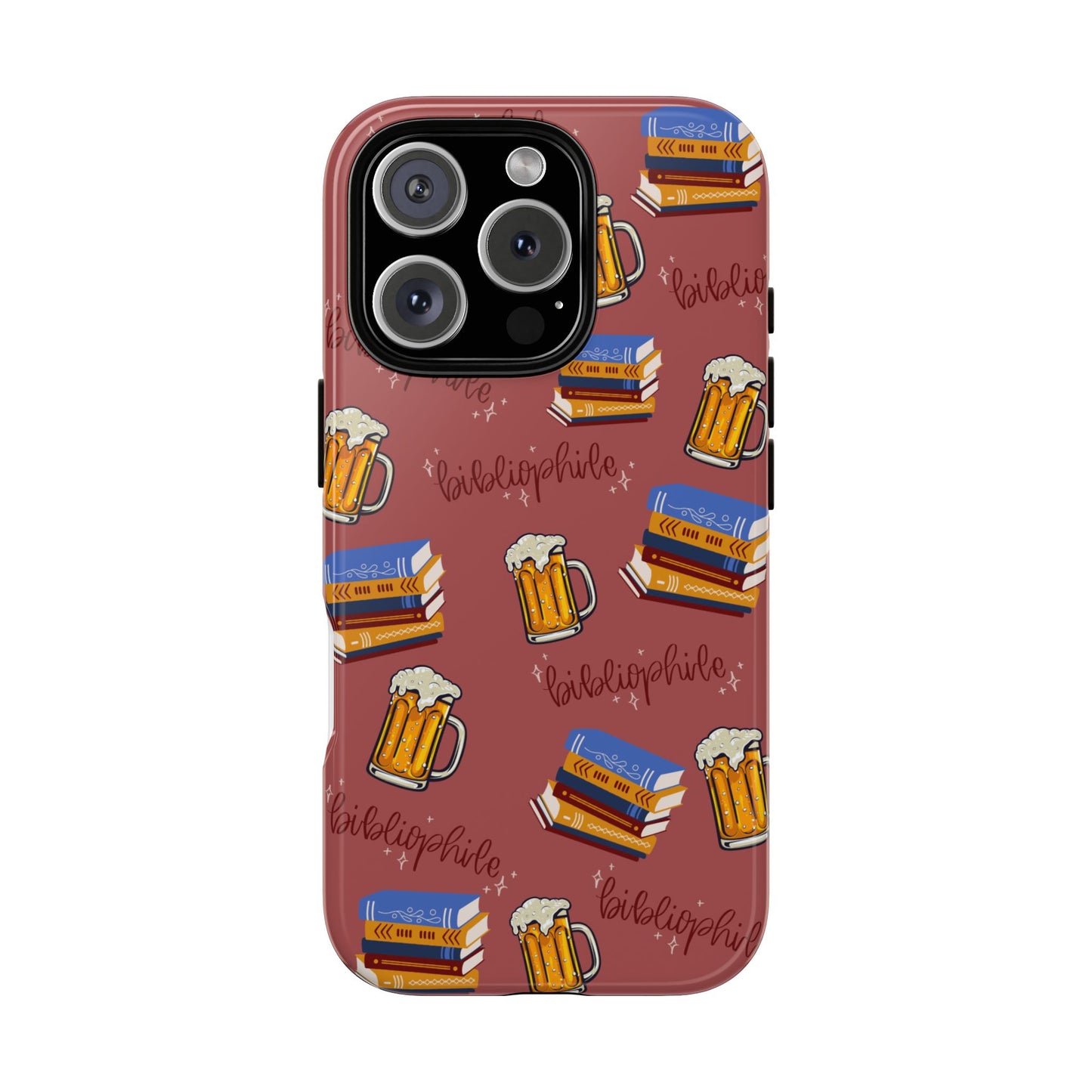 Bibliophile Beer Phone Case