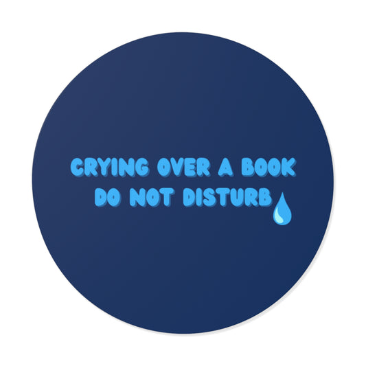 Crying Over A Book Sticker