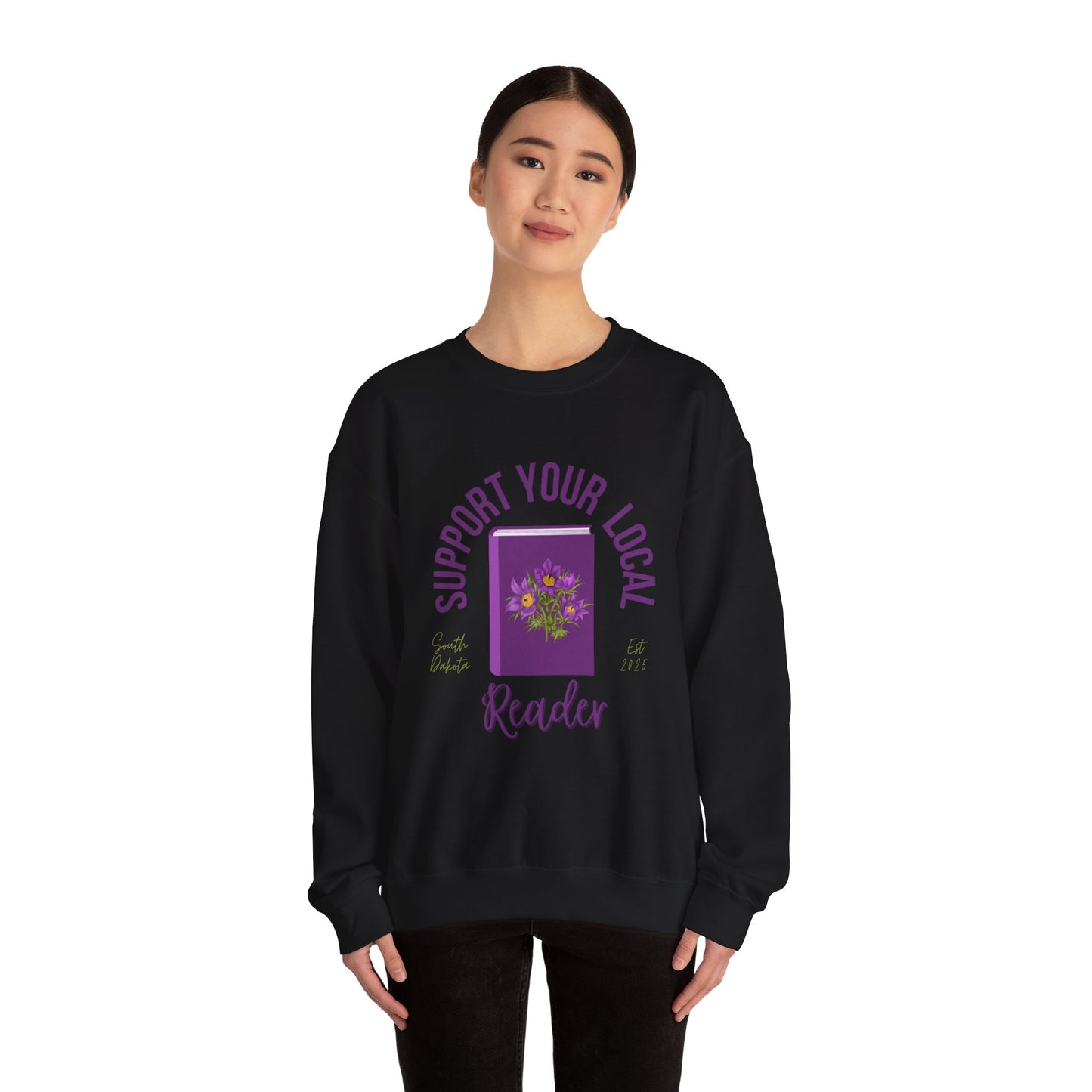 Support Your Local Reader SD Crewneck