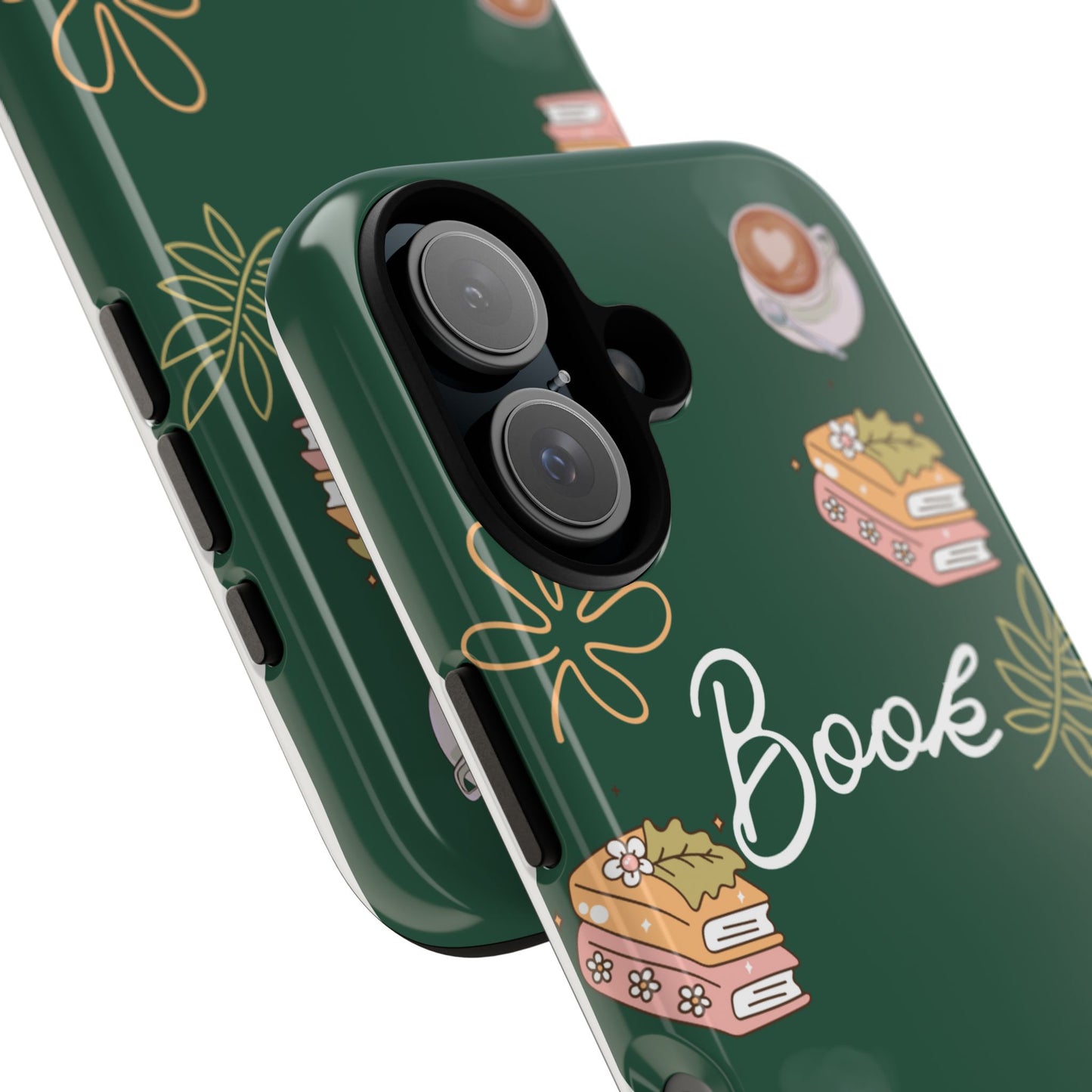 Book Lover Green Phone Case
