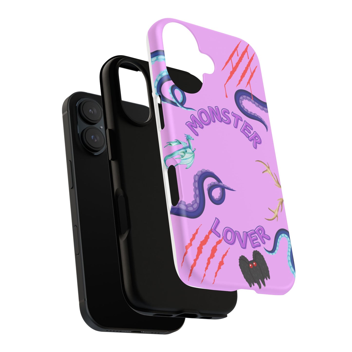 Monster Lover Purple Phone Case
