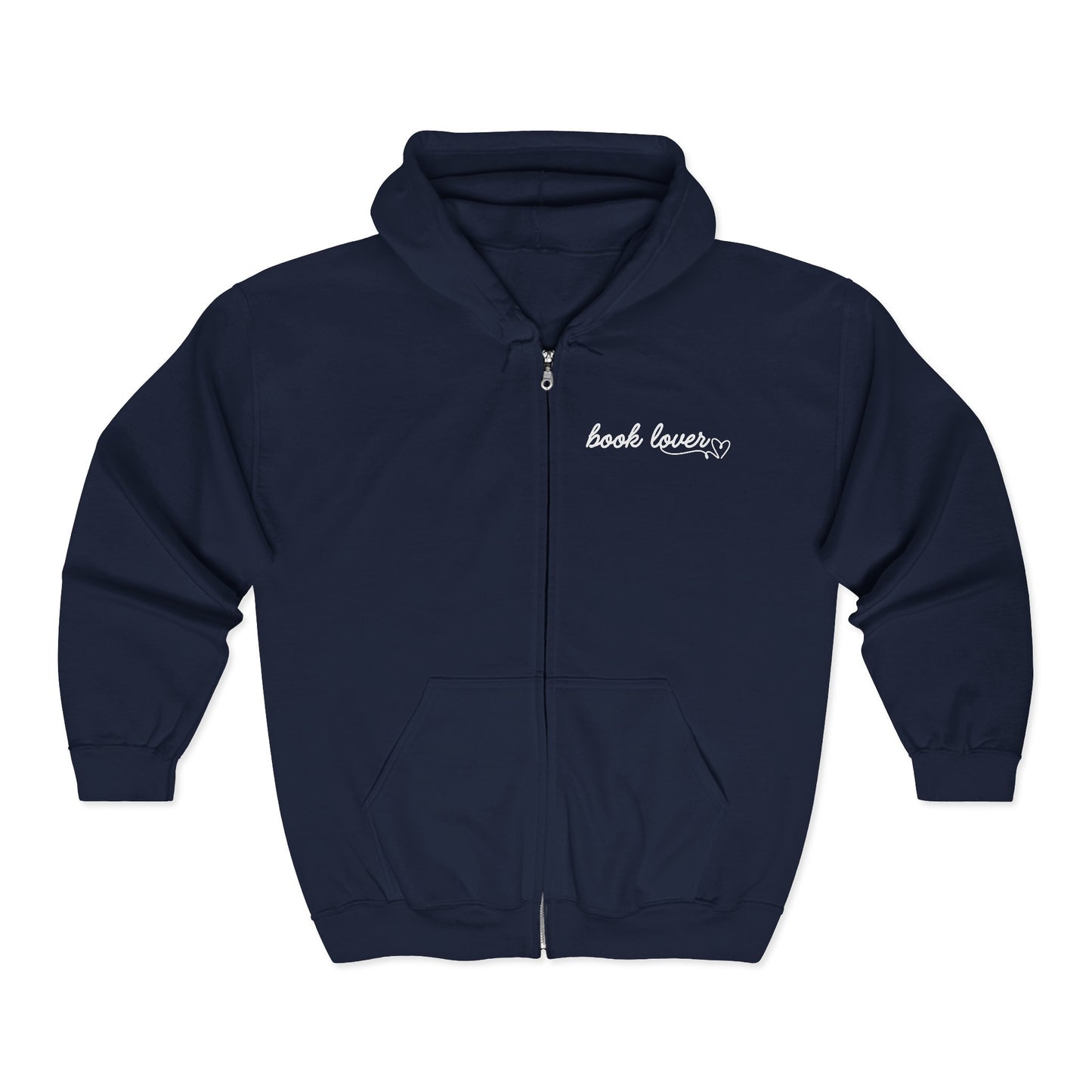 Book Lover Zip Hoodie