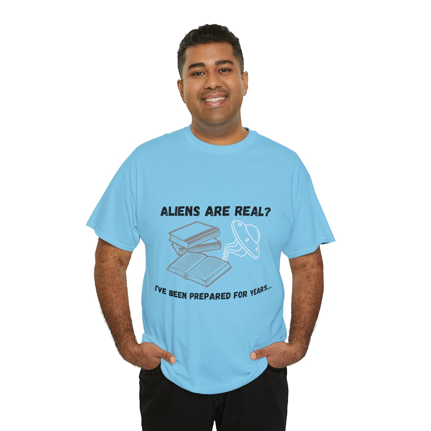Aliens Are Real Blue Tee