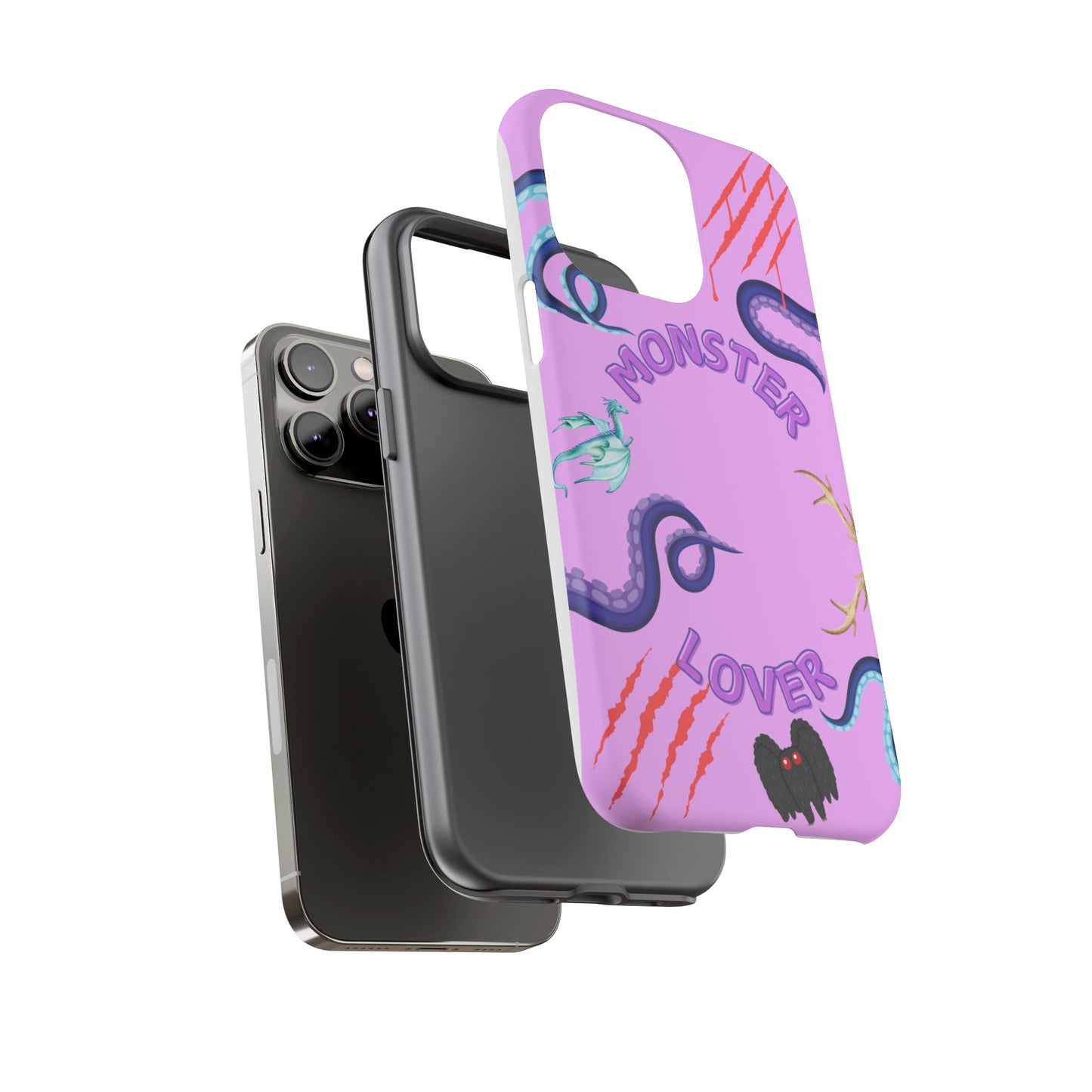 Monster Lover Purple Phone Case