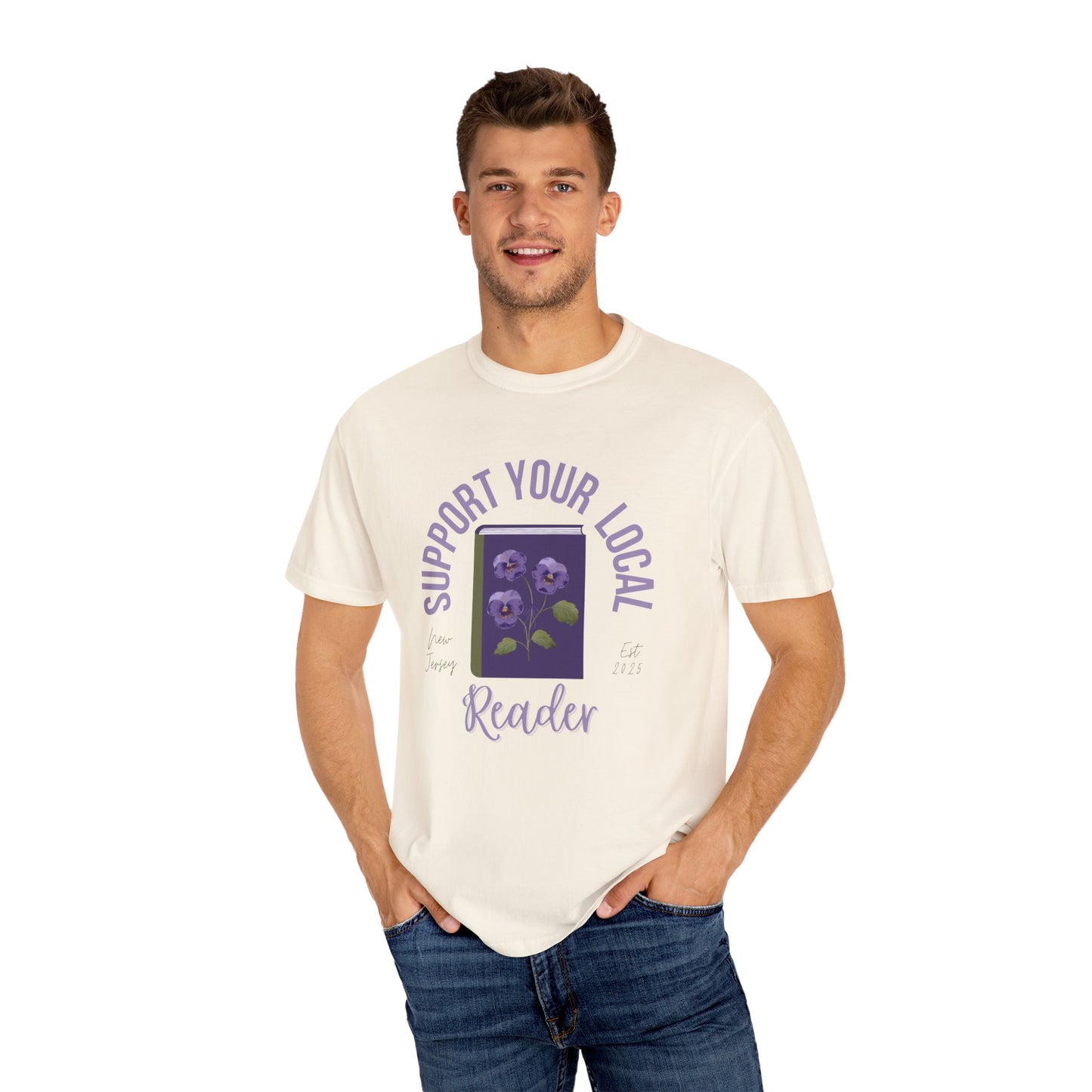 Support Your Local Reader NJ Tee