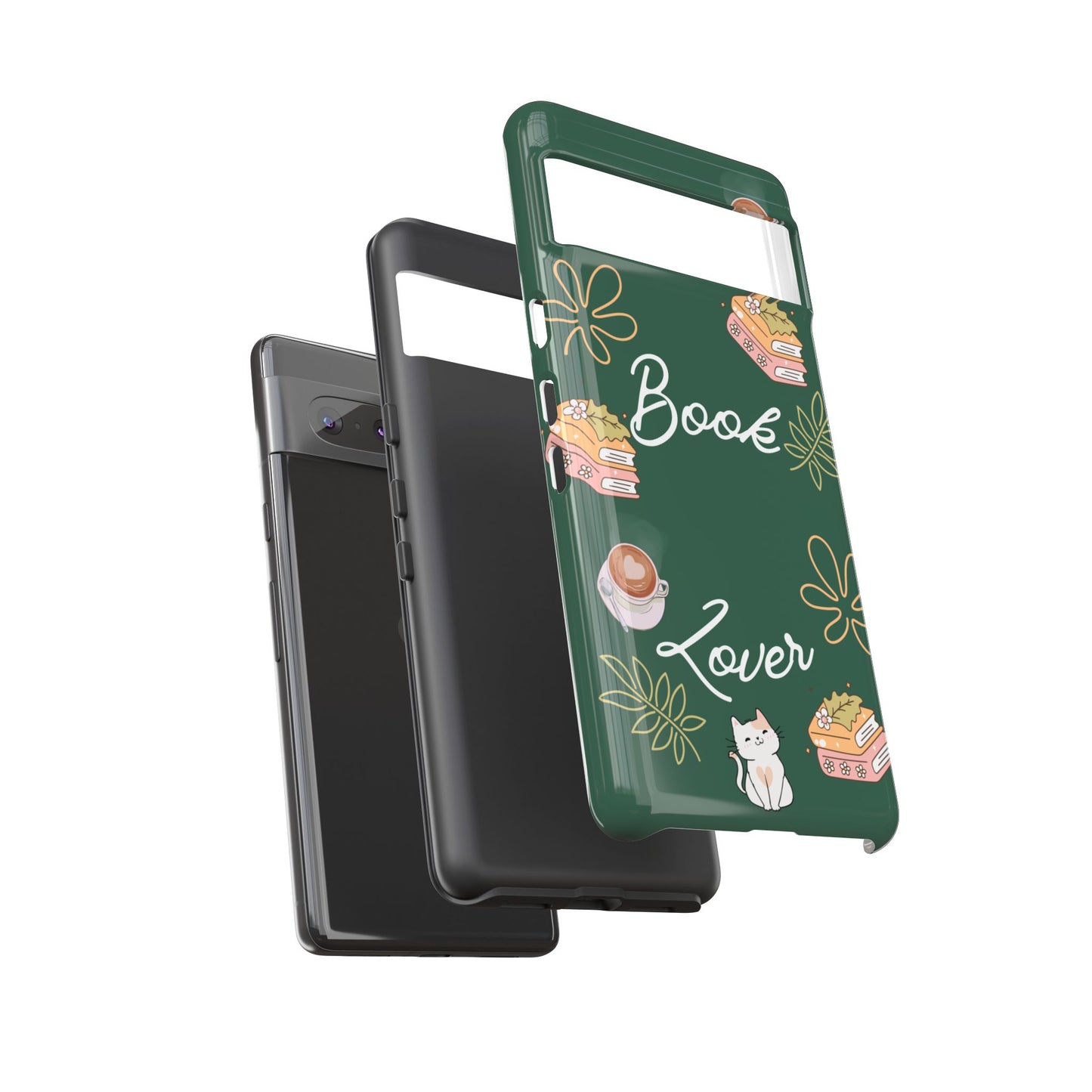 Book Lover Green Phone Case