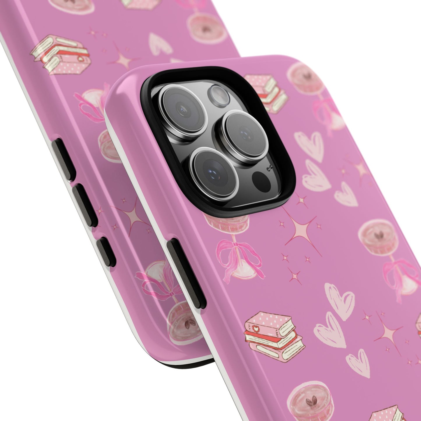 Pink Bookish Espresso Martini Phone Case