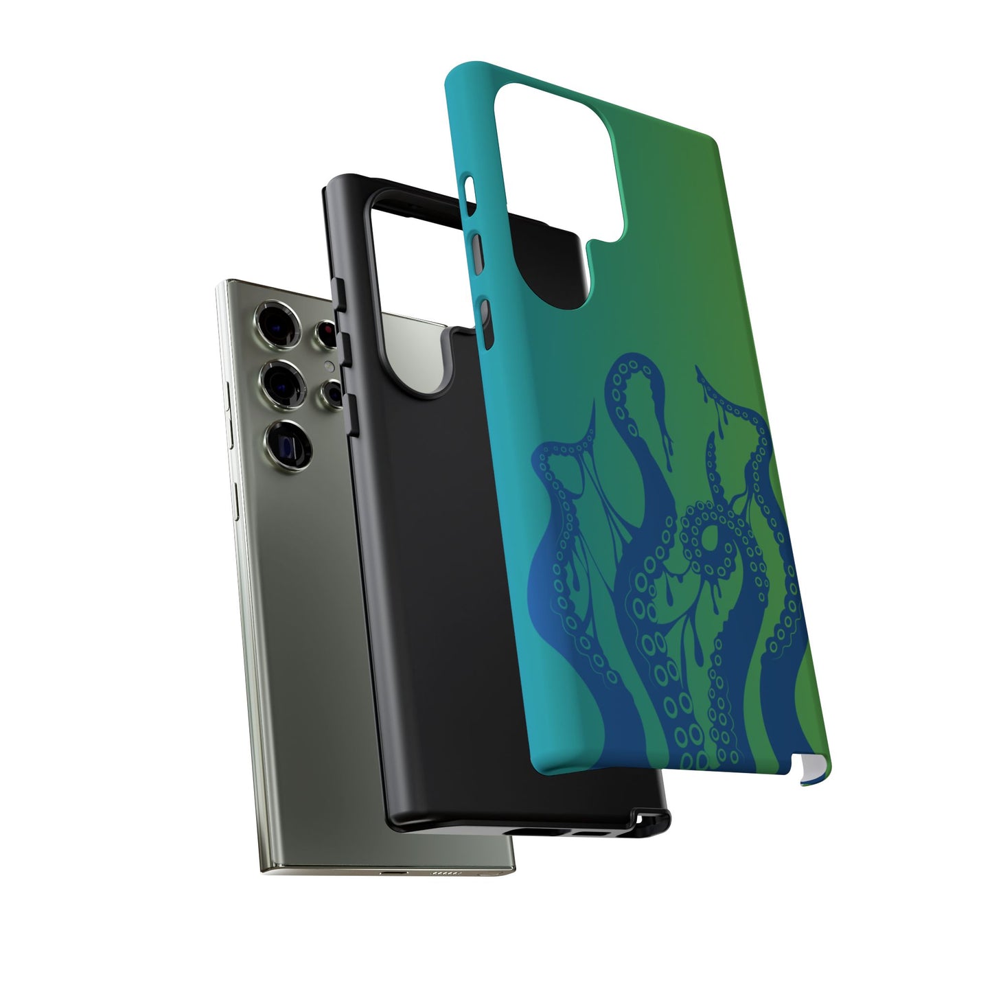 Blue Tentacle Phone Case